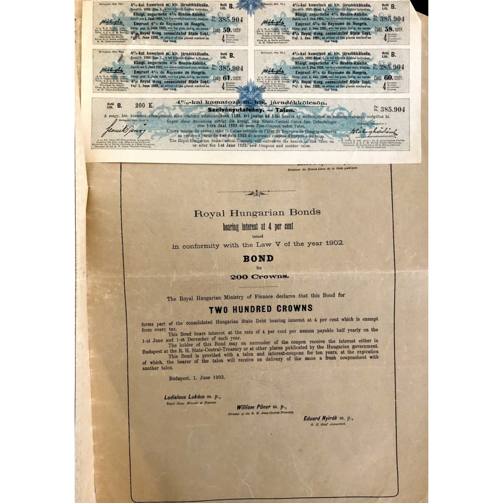 MAGYAR KORONA ORSZAGAI - 200 KORONAROL -...