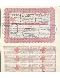 1928 - LES BONS HOTELS DE FRANCE