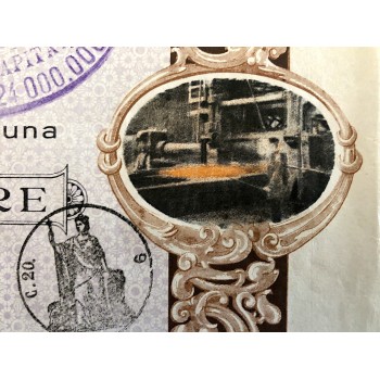 1924 - ACCIAIERIE E FERRIERE DI NOVI LIGURE - 1 AZIONE