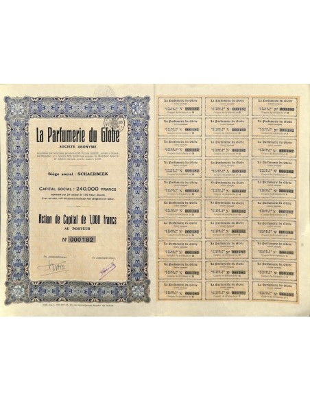 1935 - LA PARFUMERIE DU GLOBE