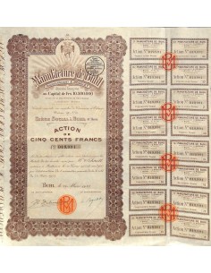 1923 - MANUFACTURE DE BUHL