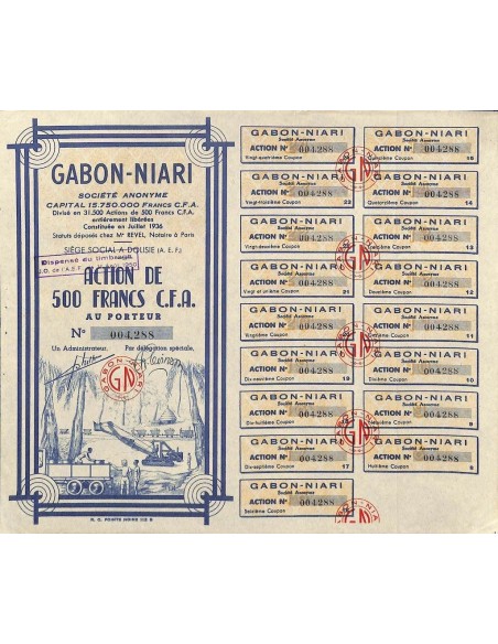 1936 - GABON-NIARI
