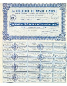 1931 - LA CELLULOSE DU MASSIF CENTRAL