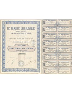 1934 - LES PRODUITS CELLULOSIQUES