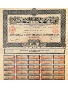 1926 - MINAS PEDRAZZINI S. A.