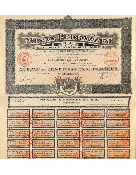 1926 - MINAS PEDRAZZINI S. A.