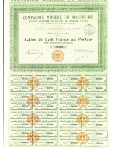 1928 - COMP. MINIERE DU MASSUEIME