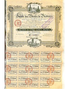 1920 - PETROLES DE BUSTENARI SOC. DES