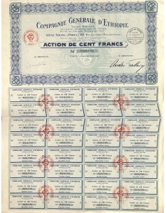 1930 - GENERALE D'ETHIOPIE COMPAGNIE