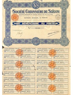 1924 - COTONNIERE DE SAIGON SOC.