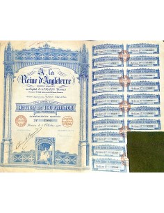 1924 - A LA REINE D'ANGLETERRE