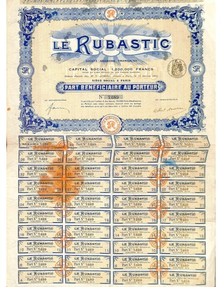 1914 - LE RUBASTIC