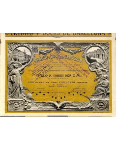 1919 - CREDITO Y DOCKS DE BARCELONA