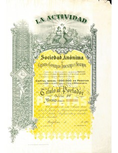 1901 - LA ACTIVIDAD - SOC. ANON. DE CREDITO, COMERCIO,...