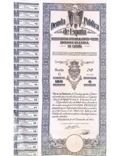 1952 - DEUDA PUBLICA DE ESPANA