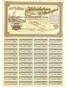 1916 - HIDROELECTRICA DE ANDUJAR SOC. ANON.
