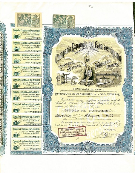 1900 - ESPANOLA DEL GAS AEROGENO COMPANIA
