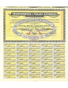 1955 - TRANSPORTES Y VIAJES ASTURIAS