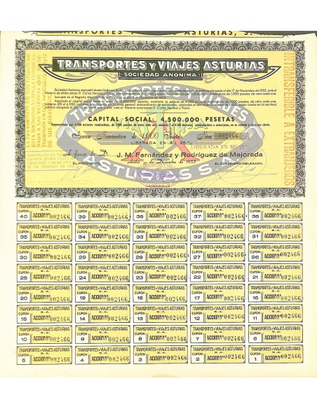 1955 - TRANSPORTES Y VIAJES ASTURIAS S. A.