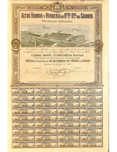 1900 - ALTOS HORNOS Y HERRERIA DE N.TRA S.RA DEL CARMEN