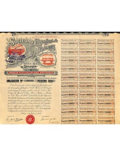 1908 - ESPANOLA DE CONSTRUCCIONES METALICAS SOC.