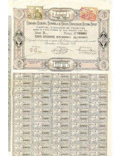 1881 - GENERAL ESPANOLA DE COCHES PRIVILEGIADOS SISTEMA...