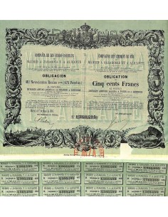 1884 - FERRO-CARRILES DE MADRID A ZARAGOZA Y A ALICANTE...