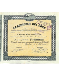 1911 - LA AGRICOLA DEL EBRO