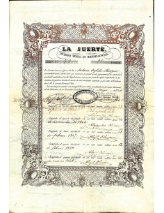 1846 - LA SUERTE - SOC. MINERA EN HIENDELAENCINA