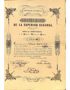 1857 - OBSERVADOR DE LA SUPERIOR SEGUNDA SOC. DE MINAS
