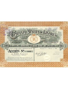 1919 - MINERA DE LINARES COMP.