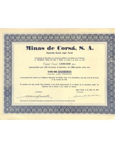 1953 - MINAS DE CORSA, S. A.