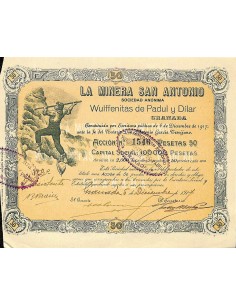 1917 - LA MINERA SAN ANTONIO SOC. ANON.