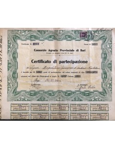 CONSORZIO AGRARIO PROVINCIALE DI BARI - AZIONI VARIABILI...