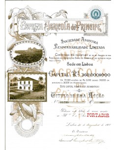 1900 - EMPREZA AGRICOLA DO PRINCIPE - LISBONA