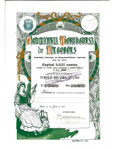 1920 - PORTUGUESA DE ALGODOES COMPANHIA