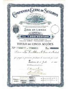 1920 - GERAL DE SEGUROS COMPANHIA
