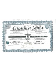 1929 - CABINDA COMP. DE