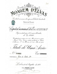 1933 - MOAGEM D'ELVAS