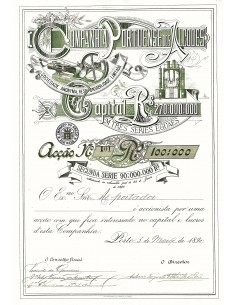 1890 - PORTUENSE DOS ALCOOES COMPANHIA