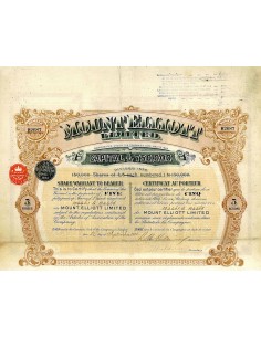 1912 - MOUNT ELLIOTT LIMITED