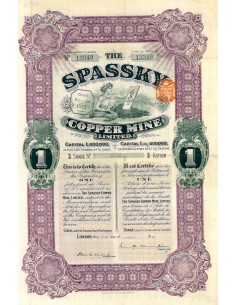 1912 - THE SPASSKY COPPER MINE LIMITED (1 AZIONE)