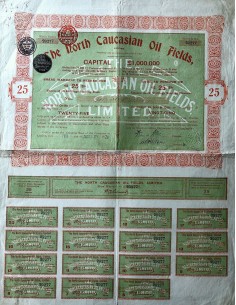 1926 - THE NORTH CAUCASIAN OIL FIELDS, LIMITED