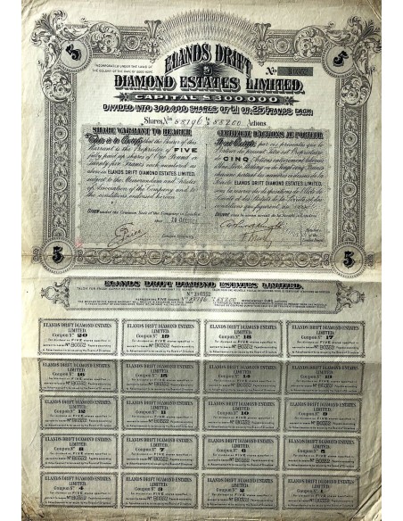 1901 - ELANDS DRIFT DIAMOND ESTATES LIMITED