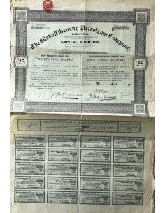 1920 - THE GLEBOFF GROSNY PETROLEUM COMPANY