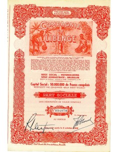 1955 - LIBENGE COMPAGNIE DE