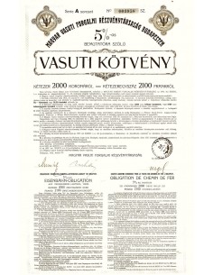 1913 - VASUTI KOTVENY
