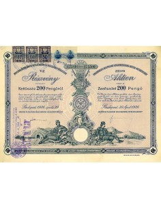 1926 - MAGYAR ALTALANOS KOSZENBANYA RESZVENYTARSULAT