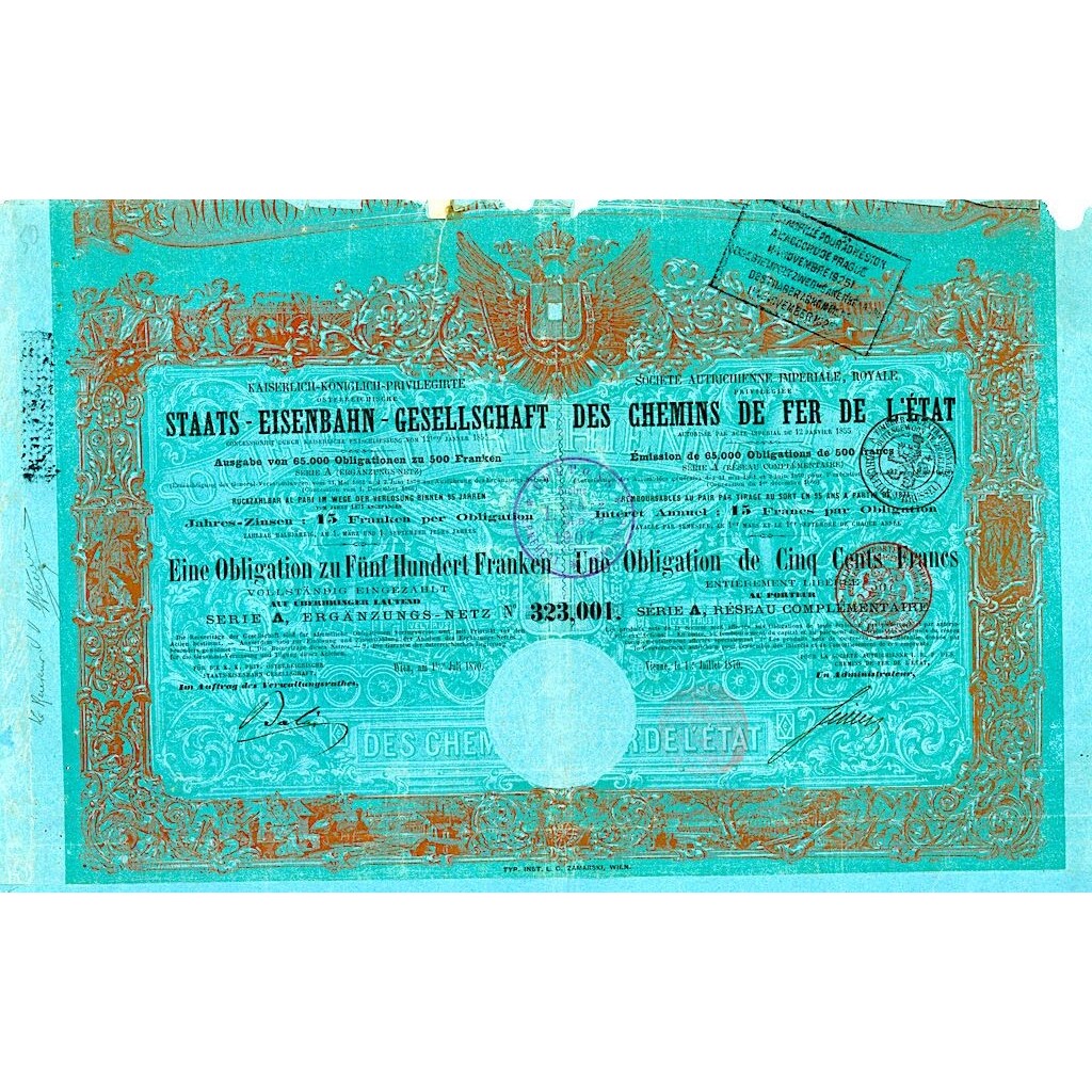 1870 - AUTRICHIENNE IMPERIALE, ROYALE DES...