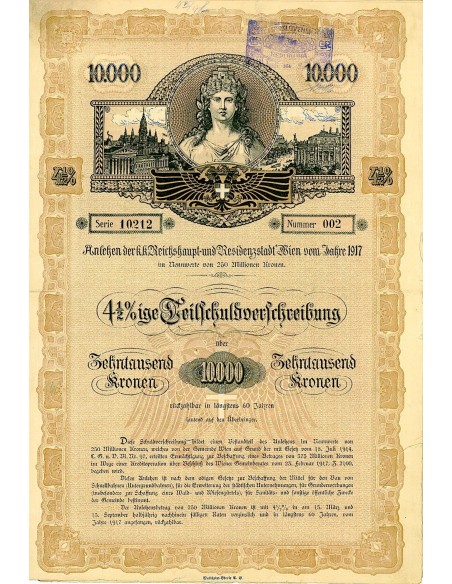 1917 - 4,5% IGE TEILSCHULDVERSCHREIBUNG